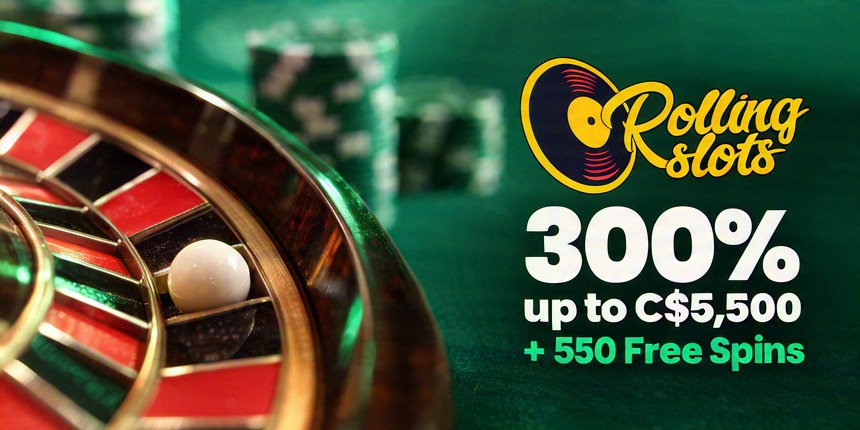 Neteller Rolling Slots 300% up to C$5,500 + 550 Free Spins