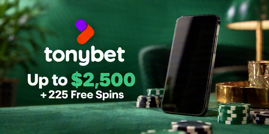Best RTP casinos Tonybet Up to $2,500 + 225 Free Spins